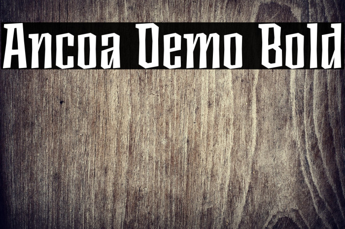 Ancoa Demo Bold Example 2