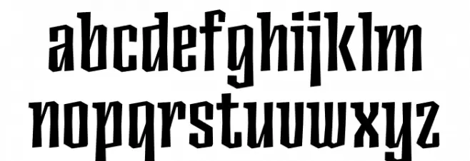 Ancoa Demo Bold Schriftart Kleinbuchstaben