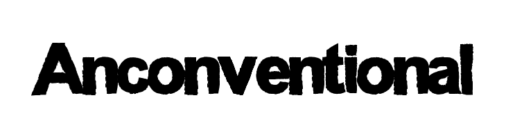 Anconventional Font
