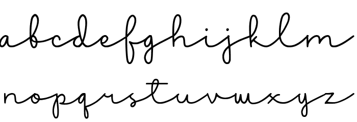 Ancukaseyo Demo Version Font LOWERCASE