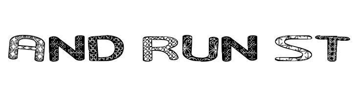 And Run St  Frei Schriftart Herunterladen