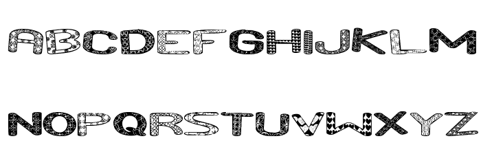 And Run St Font LOWERCASE