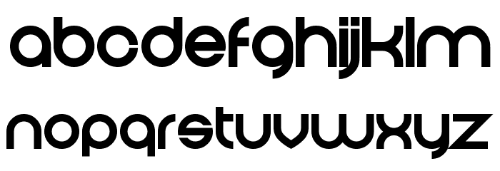 And Then It Ends Font LOWERCASE