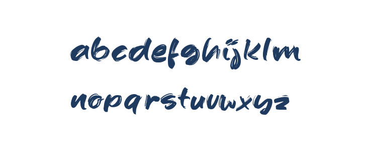 And so Hello Regular Lowercase