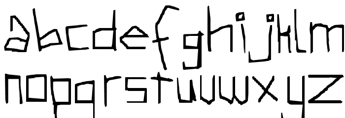 And you say you're lazy... Font LOWERCASE