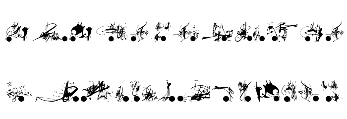 AndBullets Font LOWERCASE