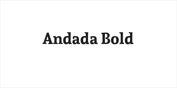 Andada Bold Logo