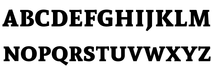 Andada SC Bold Font LOWERCASE
