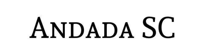 Andada SC  免费字体下载