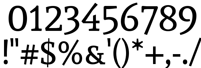 Andada SC Font OTHER CHARS