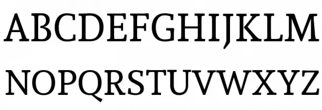 Andada SC Schriftart Groß