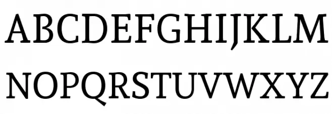 Andada Schriftart Groß