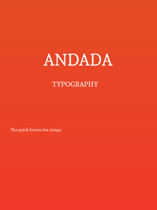 Andada Poster