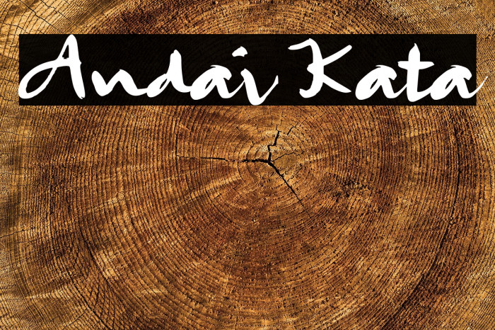 Andai Kata Example 3