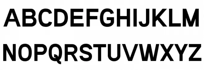 Andala Bold Шрифта ВЕРХНИЙ