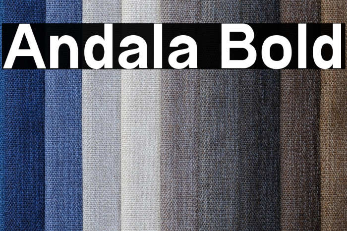 Andala Bold Example 2