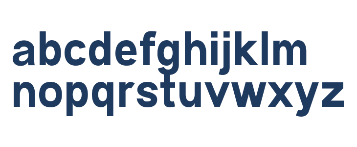 Andala Bold Lowercase