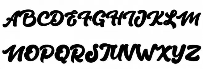 Andala Schriftart Groß