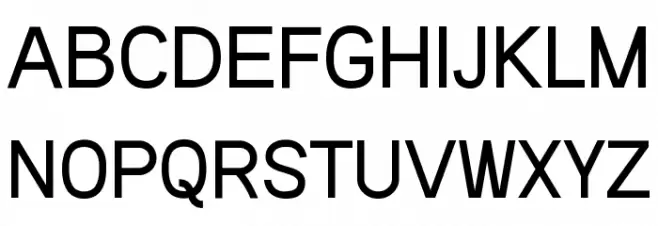 Andala フォント 大文字