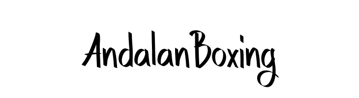 Andalan Boxing  Fuentes Gratis Descargar