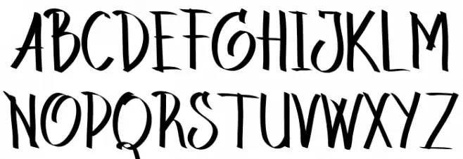 Andalan Boxing Schriftart Groß