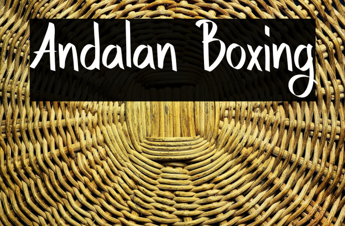 Andalan Boxing Example 2