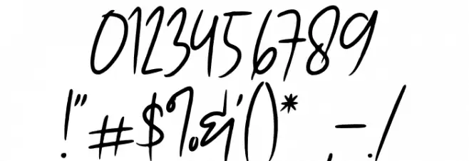 Andalan Eug Font OTHER CHARS