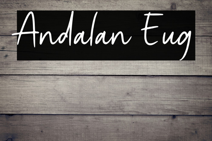Andalan Eug Example 2