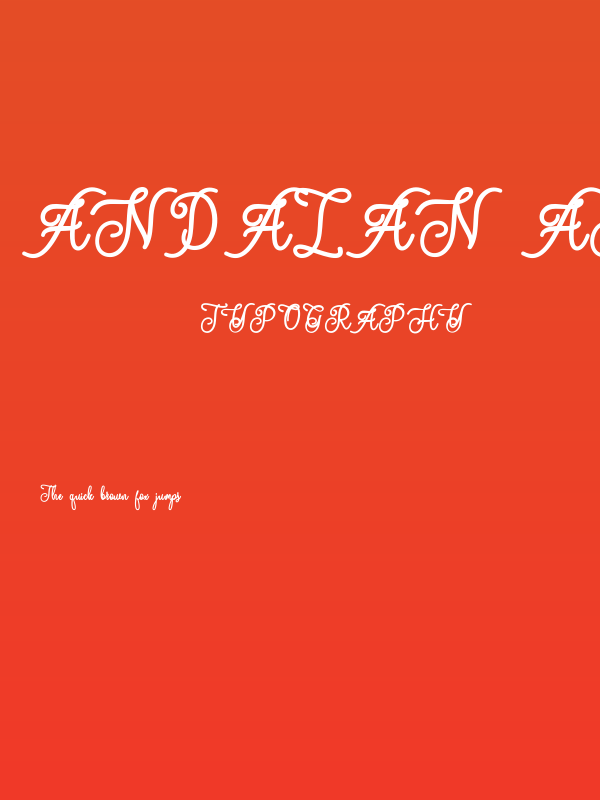 Andalan art design Poster