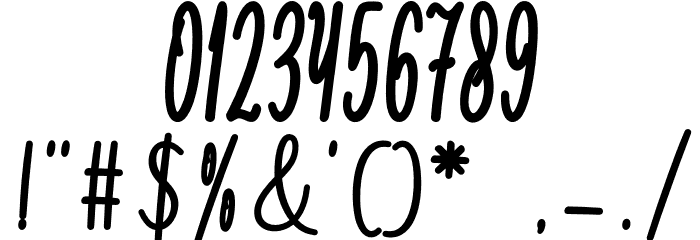 Andalan-artdesign Font OTHER CHARS