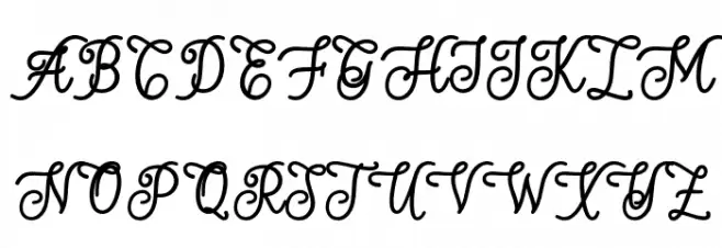 Andalan-artdesign Schriftart Groß
