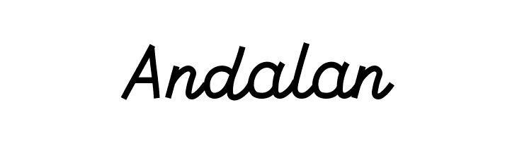 Andalan  Скачать бесплатные шрифты