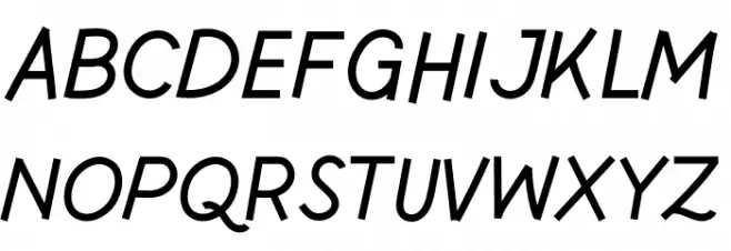 Andalan Шрифта ВЕРХНИЙ