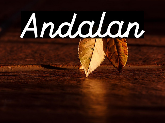 Andalan Example 1