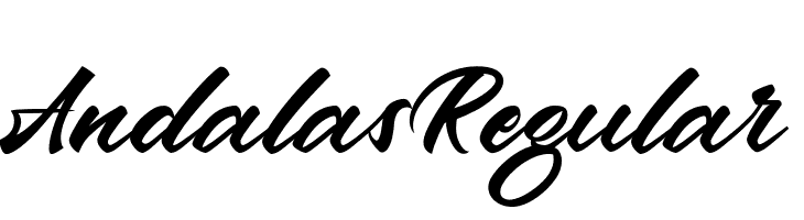 Andalas Regular Font