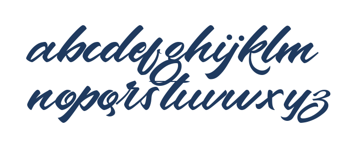 Andalas Regular Lowercase