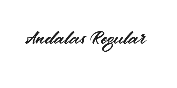 Andalas Regular Logo