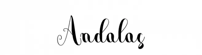 Andalas  नि: शुल्क फ़ॉन्ट्स डाउनलोड