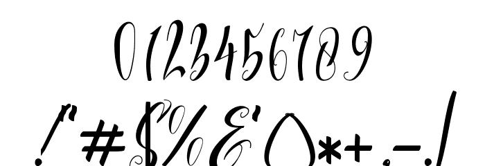 Andalas Font OTHER CHARS
