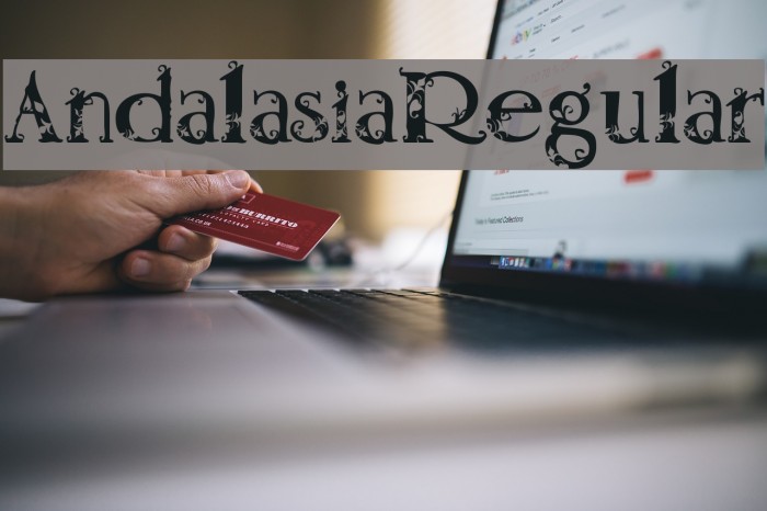 AndalasiaRegular Example 1