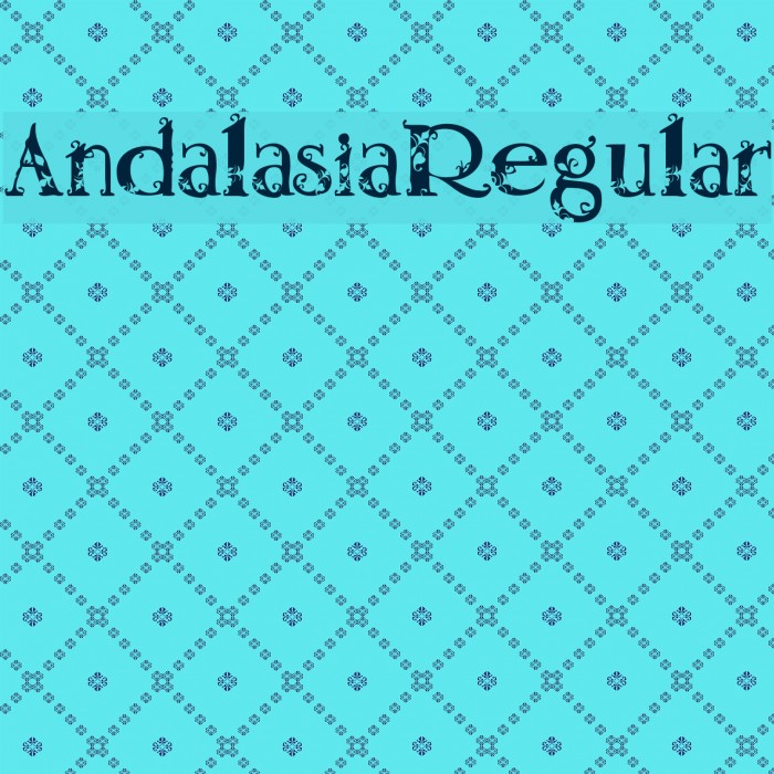 AndalasiaRegular Example 2