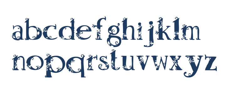 AndalasiaRegular Lowercase