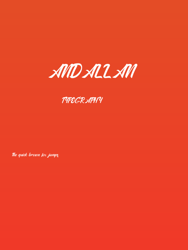 Andallan Poster