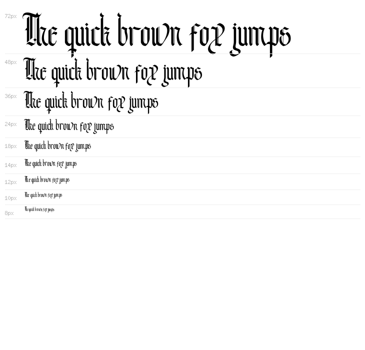 Andalusia Regular Waterfall