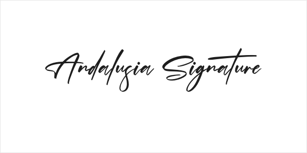 Andalusia Signature Logo