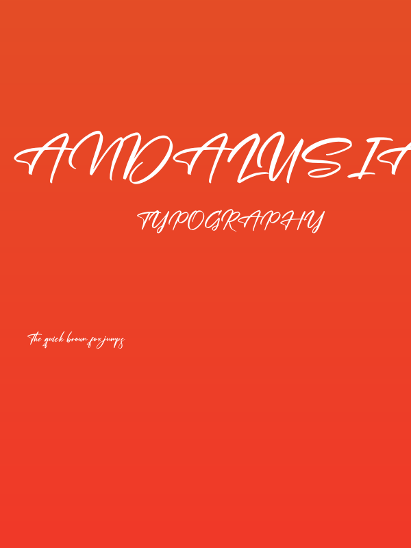 Andalusia Signature Poster