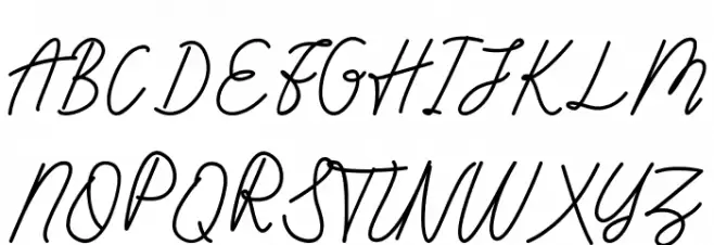 Andalusia Schriftart Groß