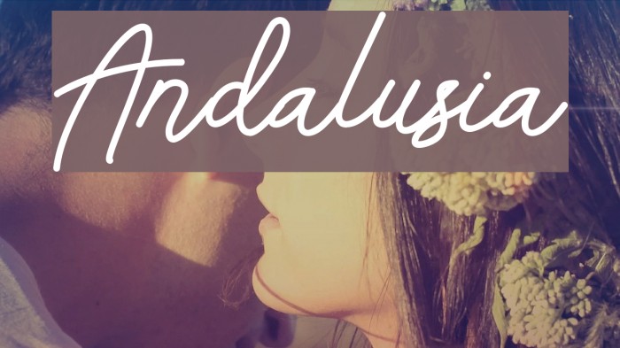 andalus italic font download