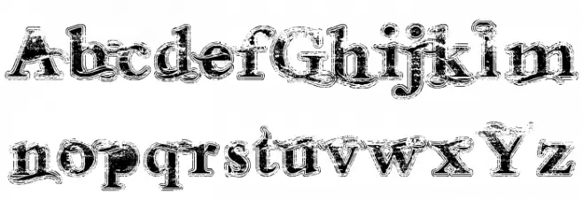 Andalusian Trial Schriftart Groß