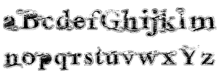 Andalusian Trial Font LOWERCASE